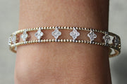 .78ctw Diamond Flexible Stackable Bracelet