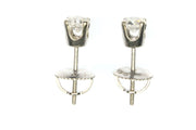 3/8ctw Round Diamond Stud Earrings