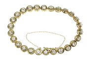 3.90ctw Diamond Tennis Bracelet