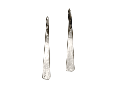 Hammered Taper Earrings