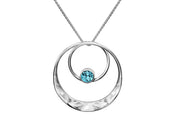 Juliet Blue Topaz Necklace