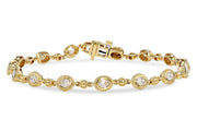 1.25ctw Oval Diamond Bracelet