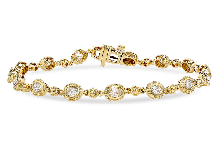 1.25ctw Oval Diamond Bracelet