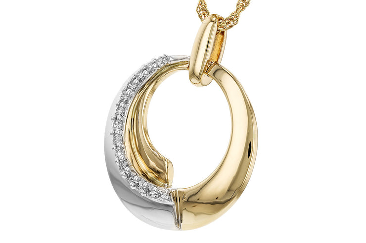 Diamond Wave Necklace