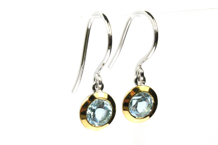 Sky Blue Topaz Earrings