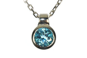 Blue Topaz Necklace