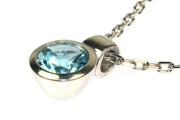 Blue Topaz Necklace