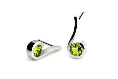 Peridot Drop Earrings