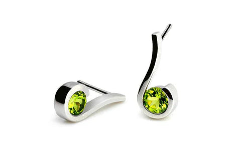 Peridot Drop Earrings