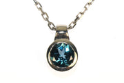 London Blue Topaz Necklace