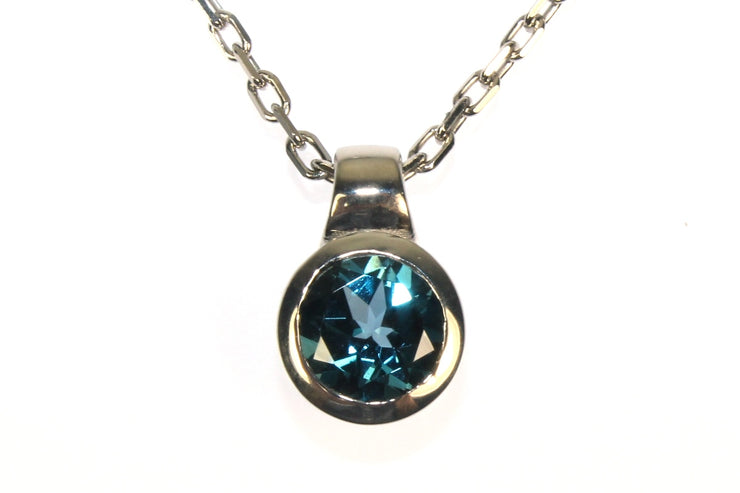 London Blue Topaz Necklace