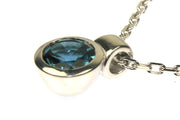 London Blue Topaz Necklace