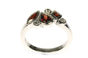 Garnet Scatter Ring