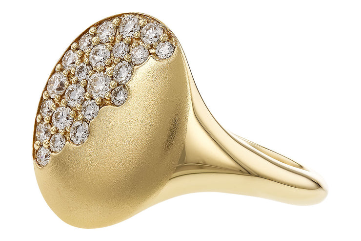 Diamond Signet Style Ring