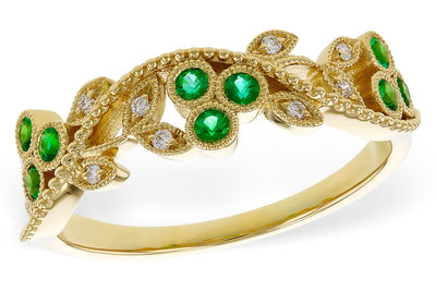 Emerald and Diamond Band