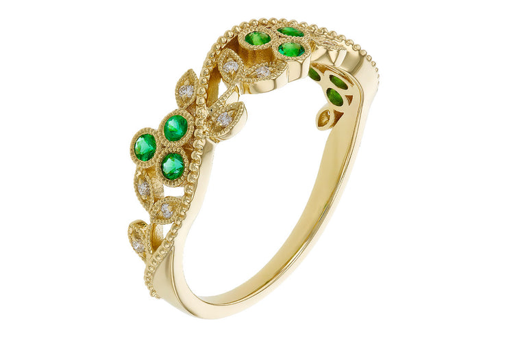 Emerald and Diamond Band