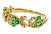 Emerald and Diamond Band
