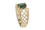 Green Sapphire Ring
