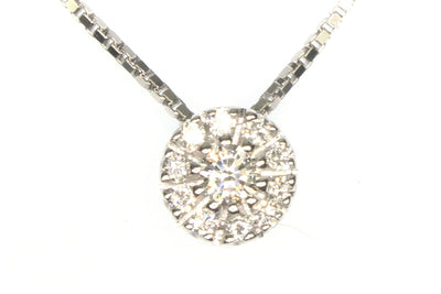 .20ctw Diamond Cluster Necklace