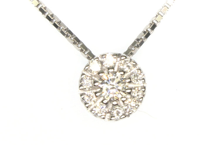 .20ctw Diamond Cluster Necklace