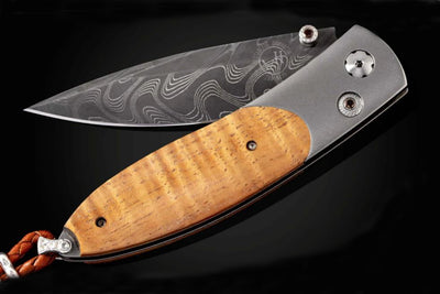 William Henry B10 Gold and Iron Folding Knife - Best Price