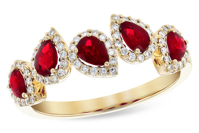 Ruby and Diamond Band