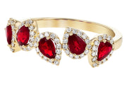 Ruby and Diamond Band