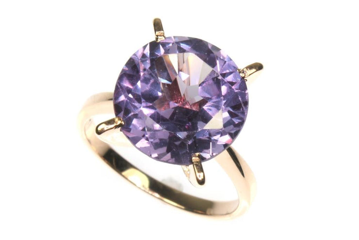 Synthetic Alexandrite Ring
