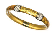 "Soho" Brand Diamond and Enamel Bracelet