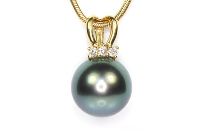 12mm Tahitian Pearl Necklace