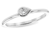 .21ct Pear Shape Diamond Ring