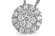 1 1/2ctw Diamond Bouquet Necklace