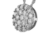 1 1/2ctw Diamond Bouquet Necklace