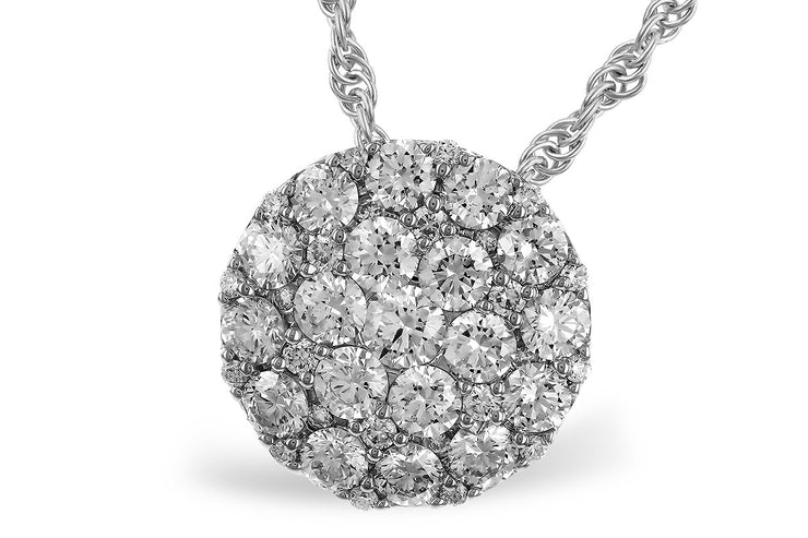 1ctw Diamond Bouquet Necklace