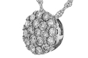 1ctw Diamond Bouquet Necklace