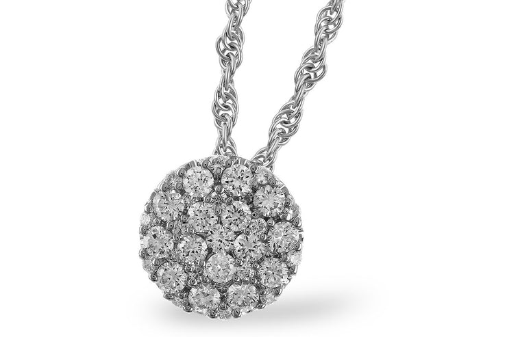 1/4ctw Diamond Bouquet Necklace