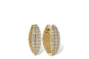 .50 Carat Diamond Hoop Earrings