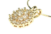 1.00ctw Diamond Bouquet Necklace