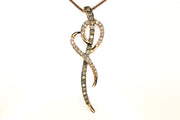 .40ctw Diamond Levian Brand Colored Diamond Necklace