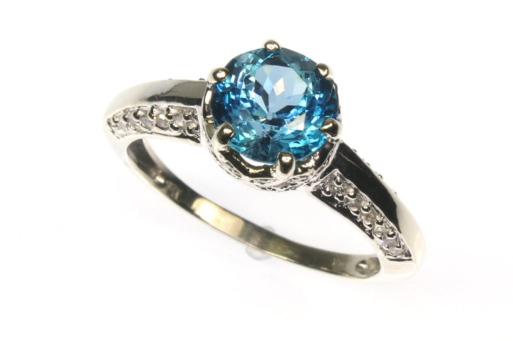 London Blue Topaz Ring