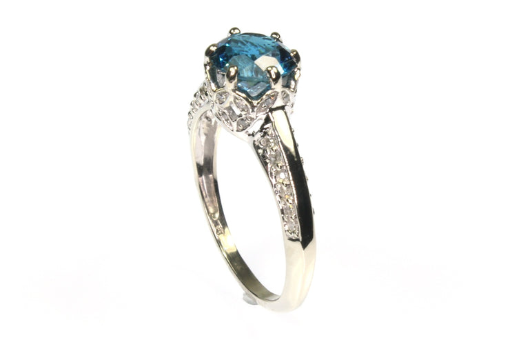 London Blue Topaz Ring