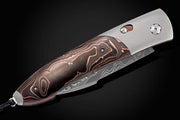 B22 BLACK MAX Automatic Opening Folding Knife