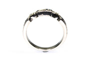 .35ctw Diamond Knotched Wedding Band