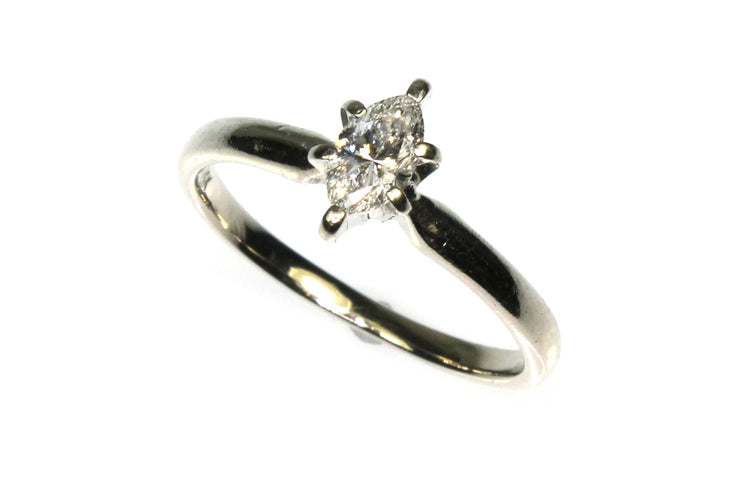 .35ct Diamond Marquise Solitaire Ring
