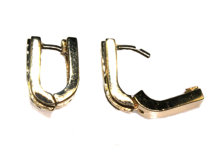 1/2ctw Diamond Huggie Hoops