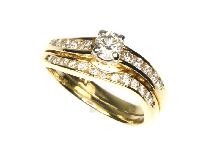 .47ctw Diamond Bridal Ring Set