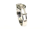 .10ct Diamond Bezel Set Ring