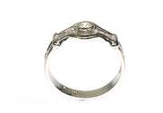 .10ct Diamond Bezel Set Ring