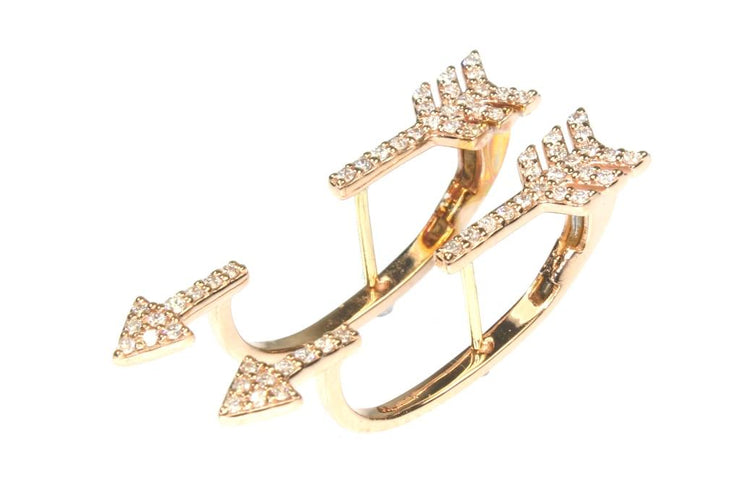 .32ctw Diamond Arrow Earrings