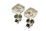 .60ctw Cluster Diamond Stud Earrings